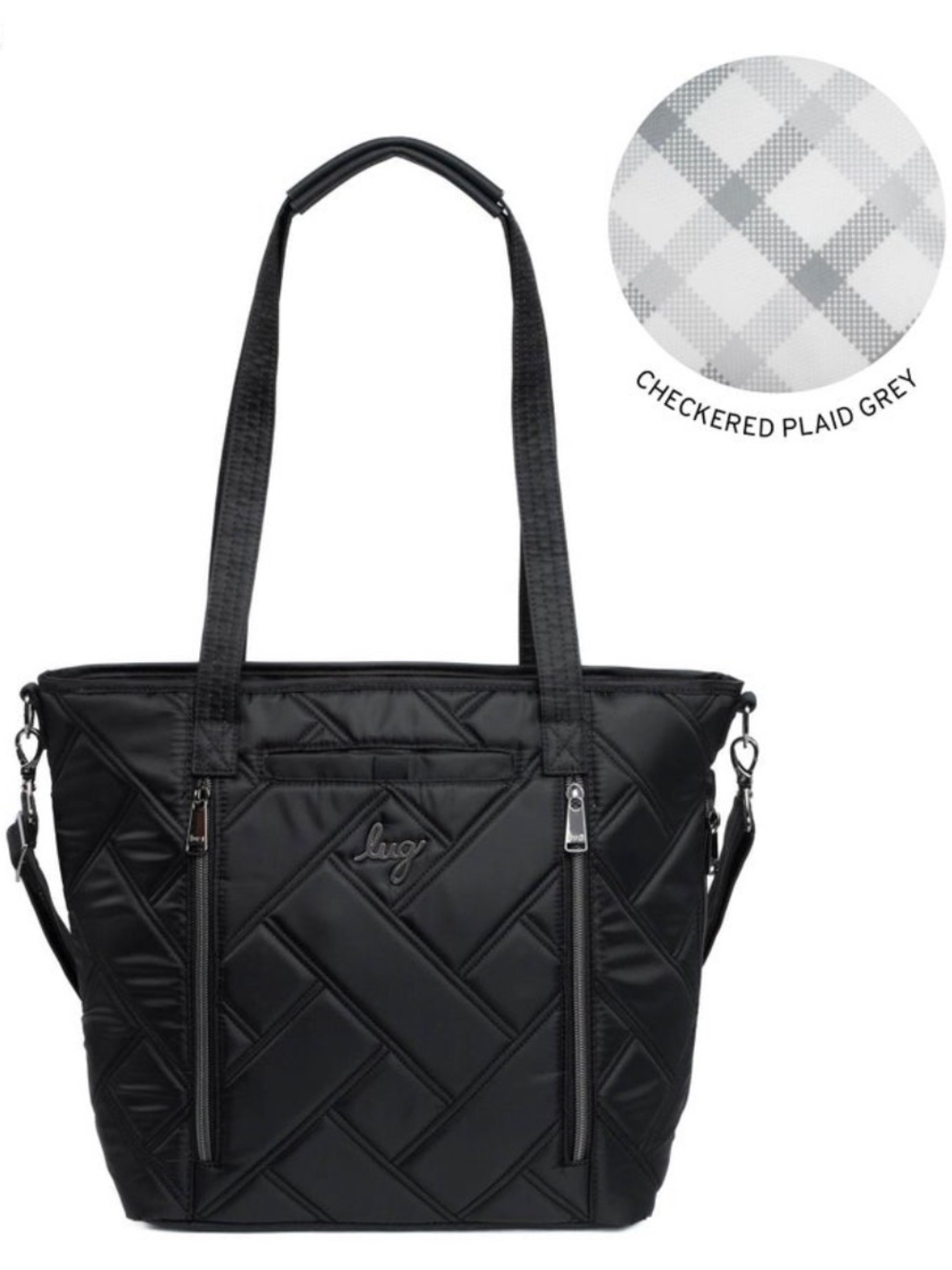 Lug Rally Tote Bag Black 2